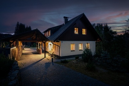 Chalupa �umava - baz�n a sauna - Chur��ov