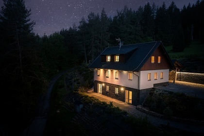 Chalupa �umava - baz�n a sauna - Chur��ov