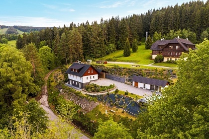 Chalupa �umava - baz�n a sauna - Chur��ov