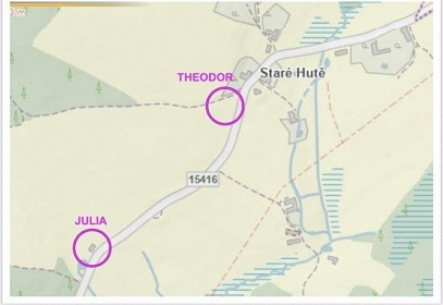 Chalupa s jez�rkem - Novohradsk� hory - Dobr� Voda