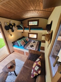 Glamping s wellness - Toulava - p�ehrada Slapy