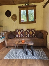 Glamping s wellness - elina - pehrada Slapy