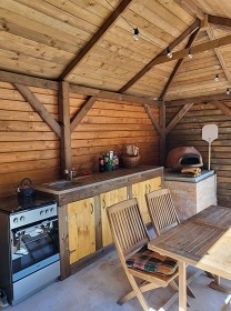 Glamping s wellness - Toulava - p�ehrada Slapy
