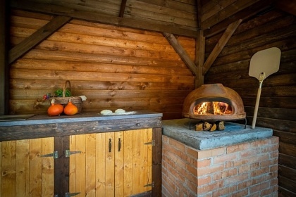 Glamping s wellness - elina - pehrada Slapy