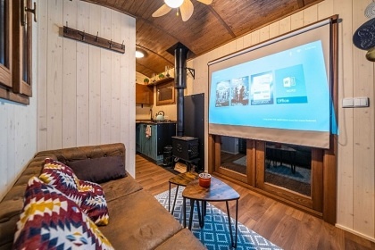 Glamping s wellness - Toulava - p�ehrada Slapy