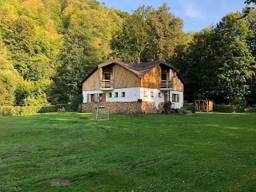 Chata Moravice - koupací sud a sauna - Kaluža