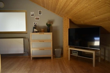 Chata Moravice - koupací sud a sauna - Kaluža