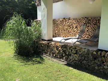 Chata Moravice - koupací sud a sauna - Kaluža