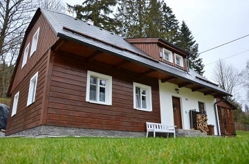 Roubenka u lesa - bazn a wellness - Jesenky