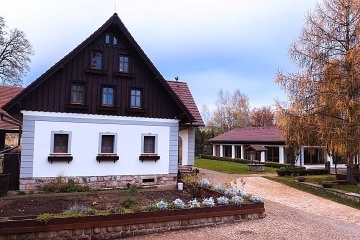 Chalupa vnitřní bazén a wellness - Broumovské stěny