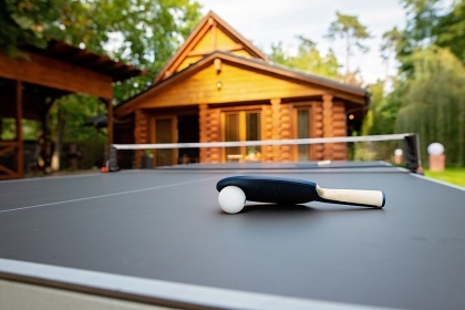 Srub bazén a wellness - Kerský les - park Mirakulum