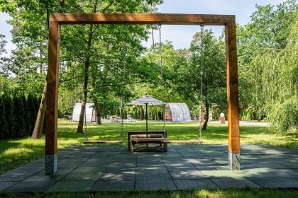 Srub bazén a wellness - Kerský les - park Mirakulum
