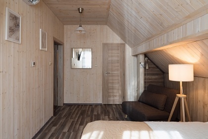 Srub bazén a wellness - Kerský les - park Mirakulum