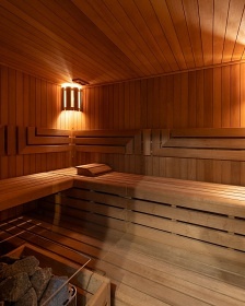 Srub bazén a wellness - Kerský les - park Mirakulum