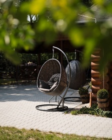 Srub bazén a wellness - Kerský les - park Mirakulum