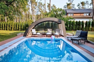 Srub bazn a wellness - Kersk les - park Mirakulum