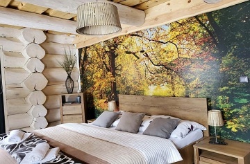 Wellness srub a koupac� jezero - Novohradsk� hory