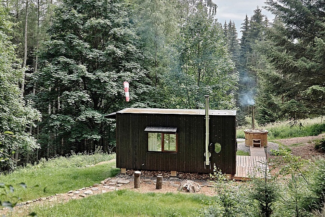 Glamping Malá Morava - klášter Hedeč - Jeseníky
