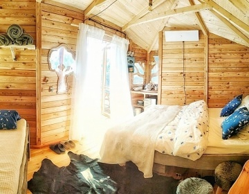 Treehouse Stvořidla - Leštinka - Glamping