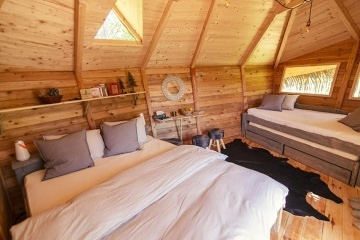 Treehouse Stvořidla - Leštinka - Glamping