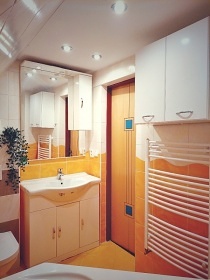 Chata bazn a sauna - Lesensk pl - Krun hory