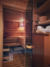 Chata bazn a sauna - Lesensk pl - Krun hory