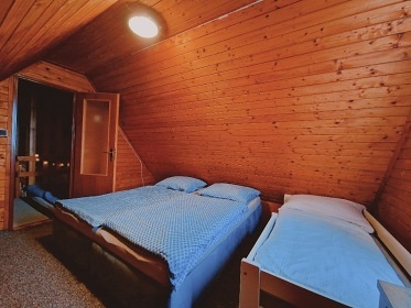 Chata bazn a sauna - Lesensk pl - Krun hory