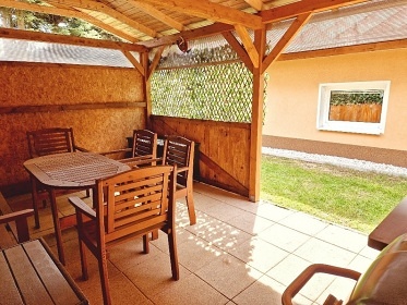 Chata bazn a sauna - Lesensk pl - Krun hory