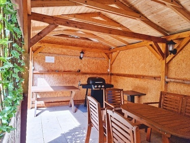 Chata bazn a sauna - Lesensk pl - Krun hory