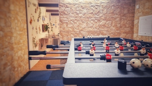 Chata bazn a sauna - Lesensk pl - Krun hory