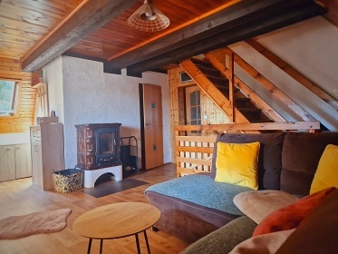 Chata bazn a sauna - Lesensk pl - Krun hory