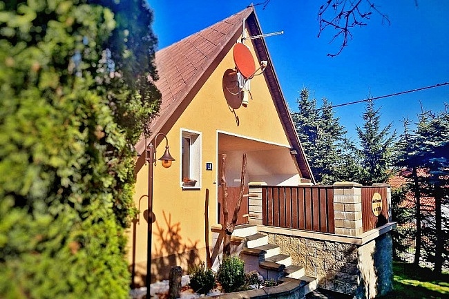 Chata bazén a sauna - Lesenská pláň - Krušné hory