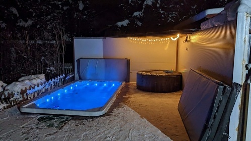 Wellness Chata Rudník - sauna - vířivka - bazén