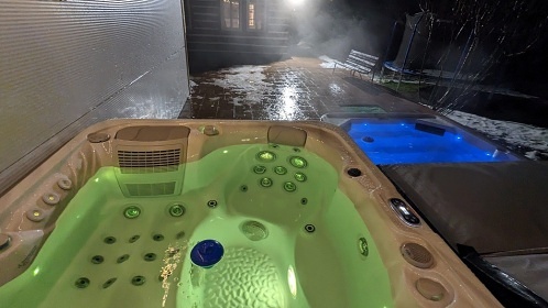Wellness Chata Rudník - sauna - vířivka - bazén