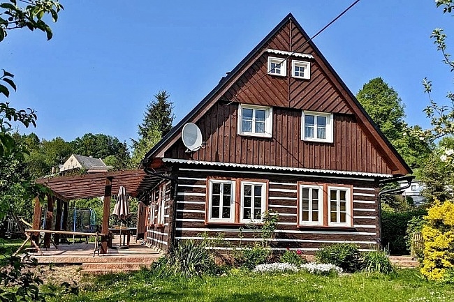 Roubenka s wellness - sauna - vivka - bazn