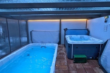 Roubenka s wellness - sauna - vířivka - bazén