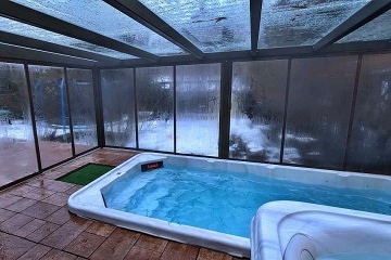 Roubenka s wellness - sauna - vířivka - bazén
