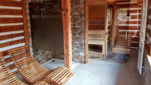 Wellness Chata Rudník - sauna - vířivka - bazén