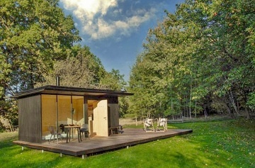 St�edo�esk� glamping a sauna - Tiny house Sedl�any