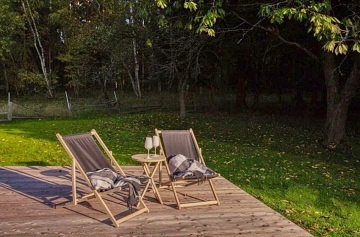 St�edo�esk� glamping a sauna - Tiny house Sedl�any