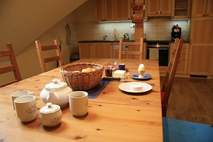 Chalupa a koupac� jez�rko - �ern� hora - Krkono�e