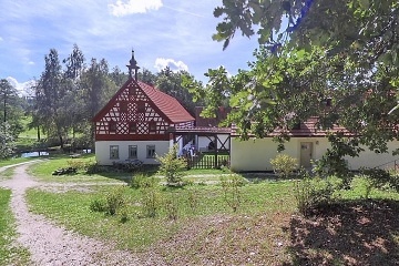 Chalupa u přehrady Jesenice - Mariánské Lázně