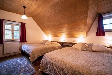 Roubenka bazén a sauna - Krkonoše a Český ráj