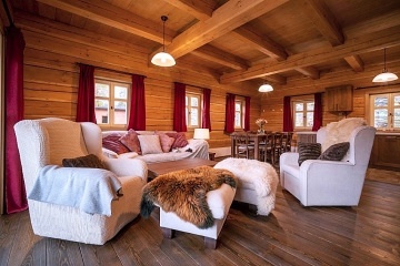 Roubenka bazén a sauna - Krkonoše a Český ráj