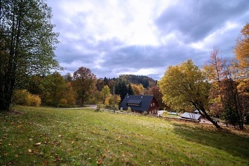 Roubenka s bazénem - Krkonoše a Jizerské hory