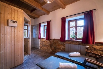 Roubenka bazén a sauna - Krkonoše a Český ráj