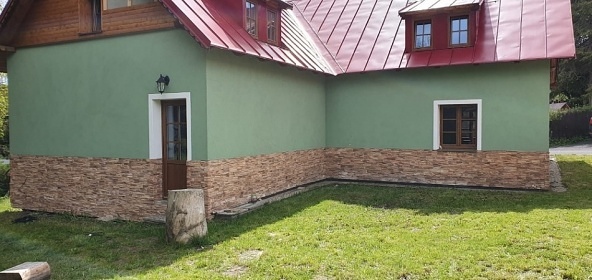 Chalupa u Bílé Bystřice - Plešivec - Krušné hory