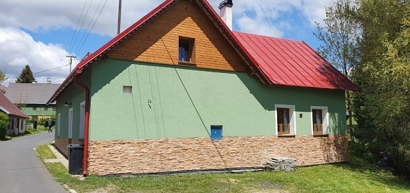 Chalupa u Bílé Bystřice - Plešivec - Krušné hory