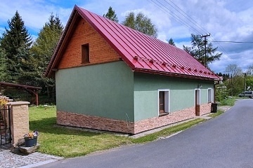 Chalupa u Bílé Bystřice - Plešivec - Krušné hory