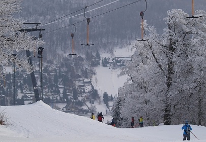 Horská chata Krušné hory - Bouřňák - nádrž Fláje